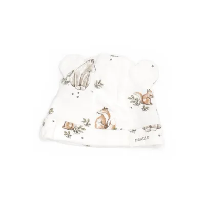 Beaniemössa (Vit, Flerfärgad) från Newbie by KappAhl Bomull