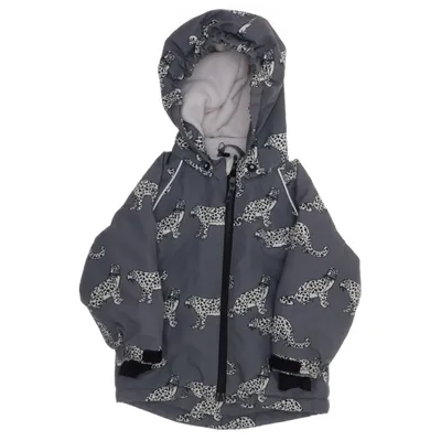 Vinterjakke (Grå, Flerfarvet) fra Småfolk Polyester