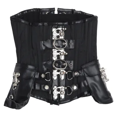 Corset (Black) from Corset Story Polyester