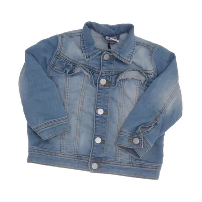 Denim jacket (Blue) from Lindex Kids Cotton, Elastane, Polyester