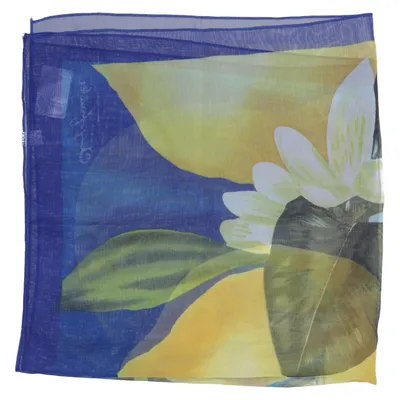 Einstecktuch (Blau, Gelb, Grün) von Guy Laroche Polyester