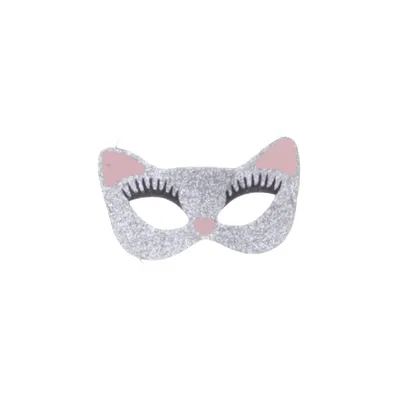 Masquerade-masker (Grijs)