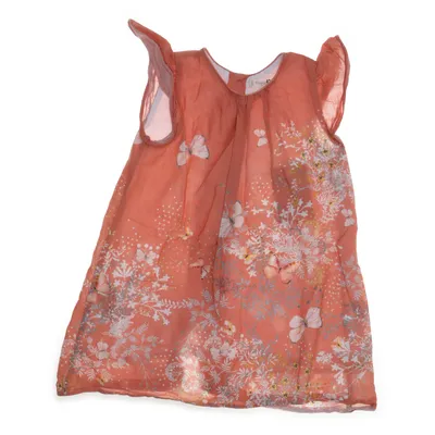 Jurk (Rood, Meerkleurig) van Mango Kids Katoen