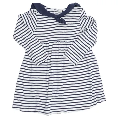 Jurk (Blauw, Wit) van Jojo Maman Bébé Katoen