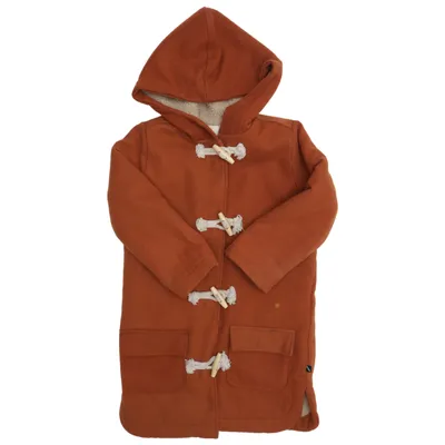 Duffle coat (Brown) from Carlijnq Polyester