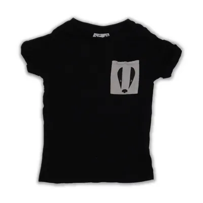 T-shirt (Zwart, Wit) van Kolmården Katoen