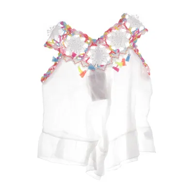 Strandjurk (Wit, Meerkleurig) van R.S.Moda Katoen, Polyester