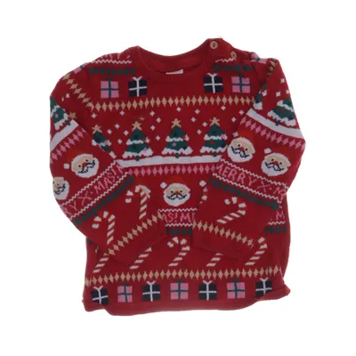 Tröja (Röd, Flerfärgad) från H&M Baby Bomull, Polyester
