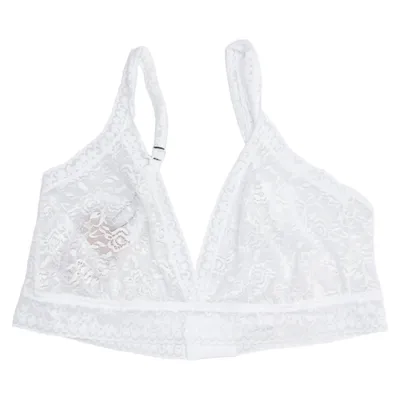 Brassière (Blanc) de Lace Laboratory Élasthane, Polyamide