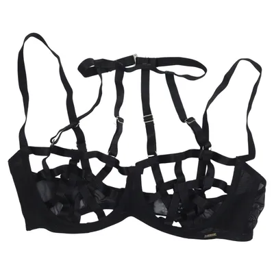 Bra (Black) from Bluebella Elastane, Polyamide, Polyester