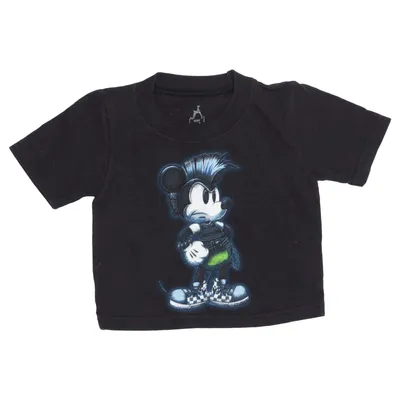T-shirt (Zwart, Meerkleurig) van Hanes Katoen