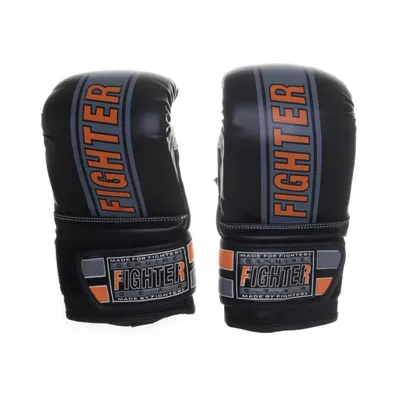 Boxningshandskar (Svart, Grå, Orange) från Genuine Fighter Gear