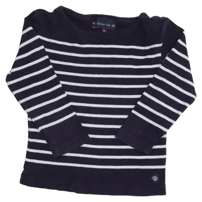 Lange mouwen shirt (Blauw, Wit) van Armor Lux Katoen