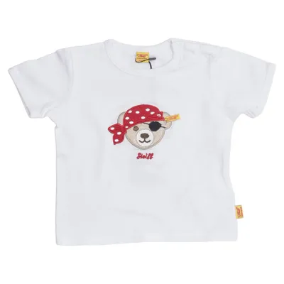 T-shirt (White) from Steiff Cotton, Elastane