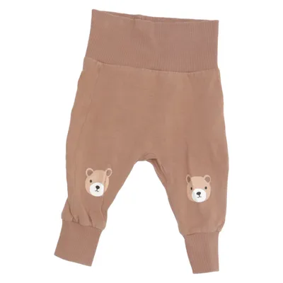 Pyjamasbyxor (Brun) från Lindex Newborn Bomull, Elastan