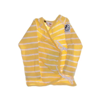 Omlottkofta (Gul, Vit) från Polarn & Pyret Bomull