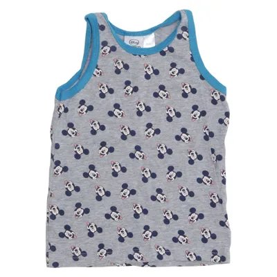 Débardeur (Gris, Bleu) de Disney Mickey Mouse Coton