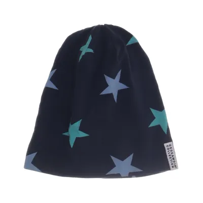 Beanie (Blauw, Meerkleurig) van Geggamoja Collection Elastaan, Organisch katoen