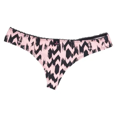 String (Pink, Schwarz) von La Senza Baumwolle, Elasthan