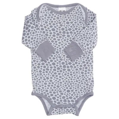 Body (Gray, White) from Hust & Claire Elastane, Organic cotton
