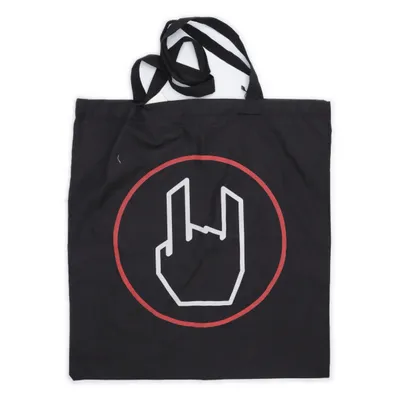 Tygpåse (Svart, Röd, Vit) från EMP Bomull