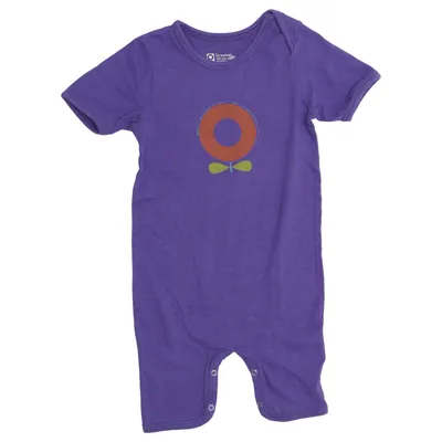 Rompers (Purple) from Katvig Organic cotton