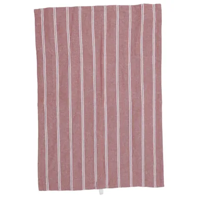 Kitchen towel (Brown, White) from Classic Textile of Sweden Recycled cotton, Recycled polyester