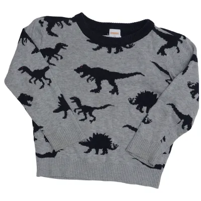 Sweatshirt (Gris, Bleu) de Gymboree Coton