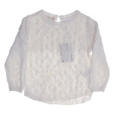 Tröja (Vit) från Zara Knitwear Akryl, Bomull