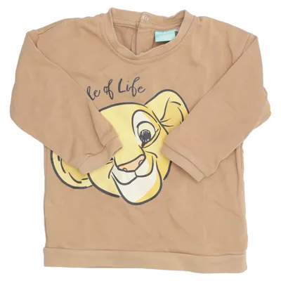 Sweatshirt (Marron) de Disney Baby Coton biologique, Polyester recyclé