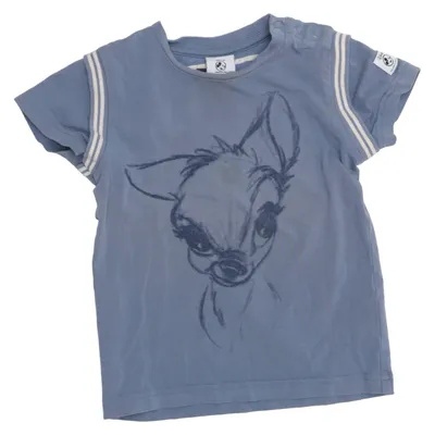 T-shirt (Blue) from Disney x Polarn O. Pyret Elastane, Organic cotton