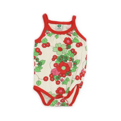 Body (Röd, Grön, Vit, Rosa) från Småfolk Bomull