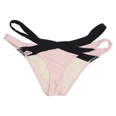Bikini broekje (Roze, Zwart) van Agent Provocateur Elastaan, Polyamide