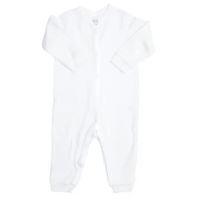 Barboteuse (Blanc) de Baby C&A Coton, Élasthane