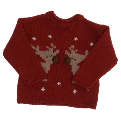 Jultröja (Röd) från Zara Akryl, Polyamid, Polyester