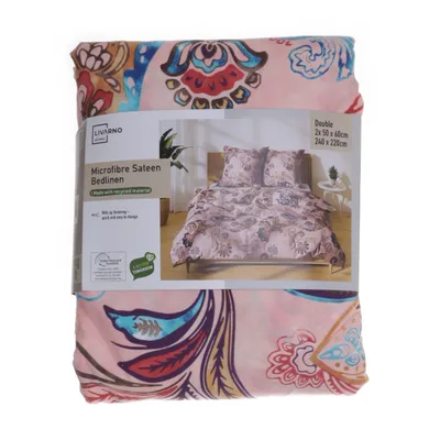 Dekbedset (Roze, Meerkleurig) van Livarno Home