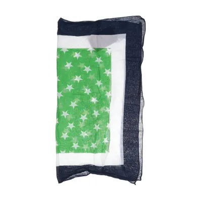 Halsdoek (Blauw, Groen, Wit) van Lager 157 Katoen
