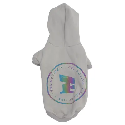 Dog clothes (Gray) from Feel Active Cotton, Polyester
