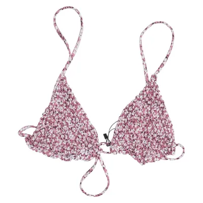 Haut de bikini (Rose, Blanc, Noir) de Oysho Élasthane, Polyamide