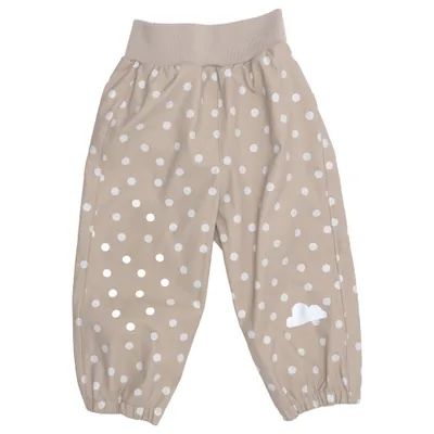 Regnbyxor (Beige, Vit) från Topomini Polyester, Polyuretan
