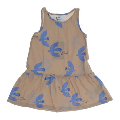 Dress (Beige, Blue) from H&M Kids Cotton