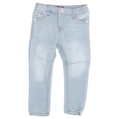 Spijkerbroek (Blauw) van 7 for All Mankind Katoen, Elastaan, Polyester