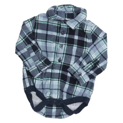 Romper (Blauw, Zwart, Wit) van Baby Katoen