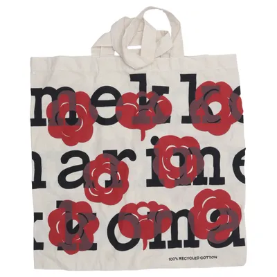 Canvas bag (Beige, Black, Red) from Marimekko