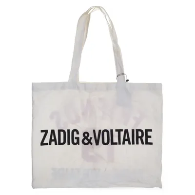 Canvas tas (Beige, Rood, Zwart) van Zadig & Voltaire