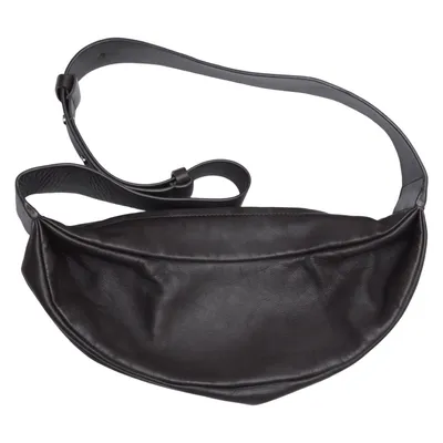 Waist bag (Brown) from COS Leather, Cotton