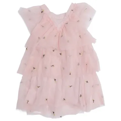 Kjole (Pink) fra Zara Viscose