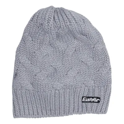 Beaniehue (Grå) fra Eisbär Akryl, Merinould