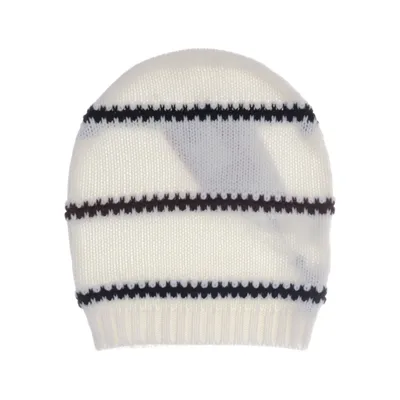 Beanie (White, Black, Brown) from Rut m.fl. Acrylic