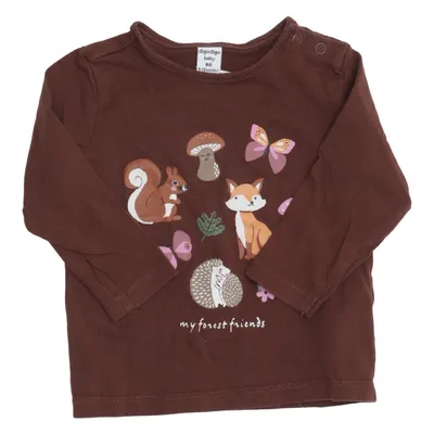T-shirt à manches longues (Marron) de Dopo Dopo Baby Coton